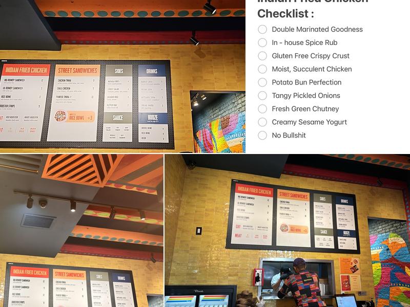 Rowdy Rooster - Penn Menu