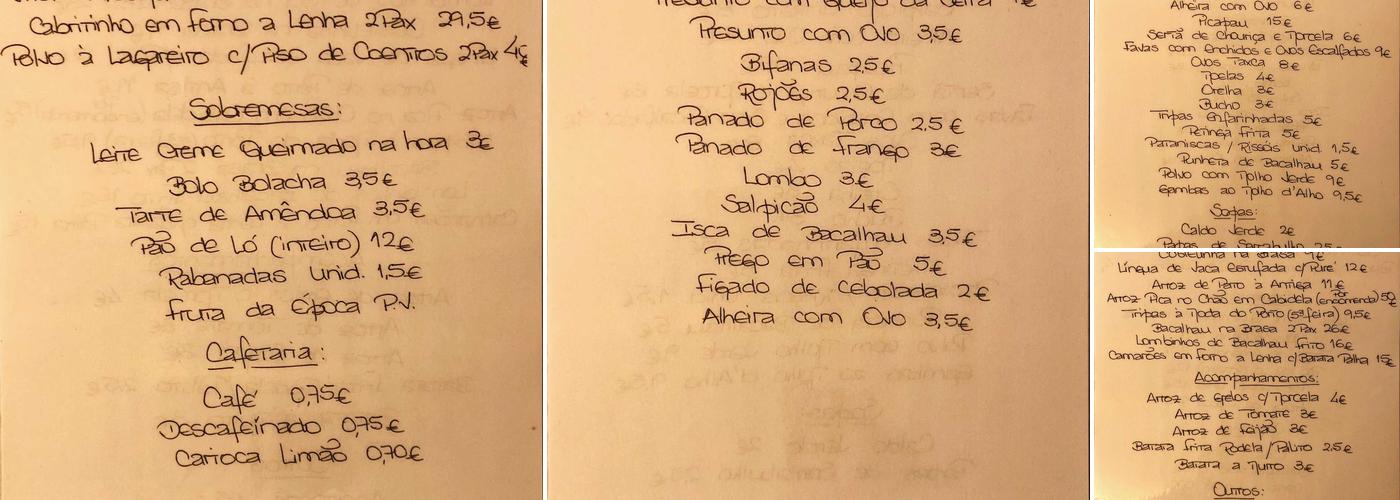 Flashzenith, Unipessoal, Lda Menu