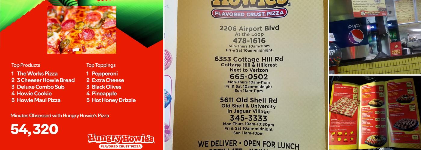 Hungry Howie's Pizza Menu