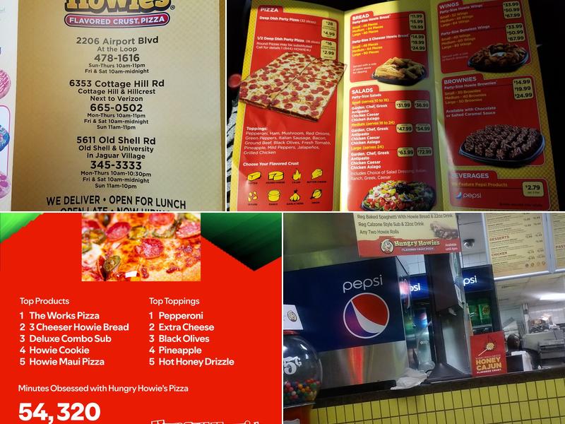 Hungry Howie's Pizza Menu