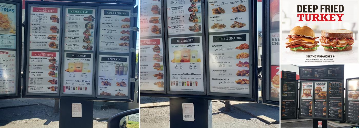 Arby's Menu