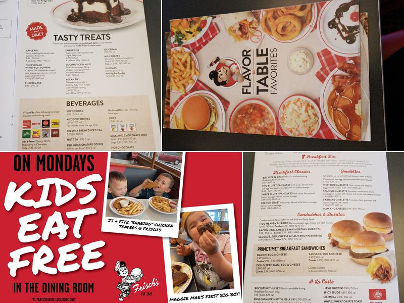 Frisch's Big Boy Menu