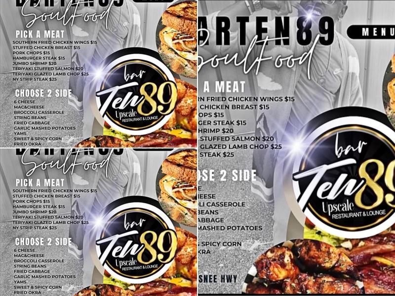BarTen89 Menu