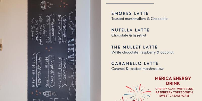 Sunrise Roast Coffee House Menu