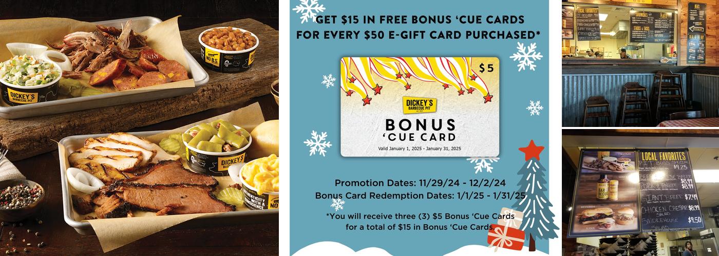 Dickey's Barbecue Pit Menu
