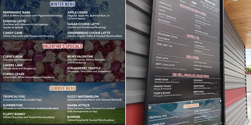 Western Coffee Co. Menu