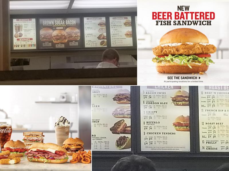 Arby's Menu