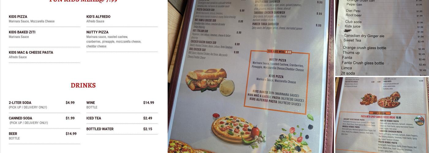 Fun Pizza Kitchen Menu