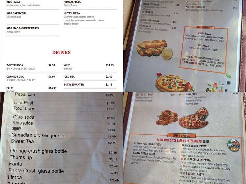 Fun Pizza Kitchen Menu