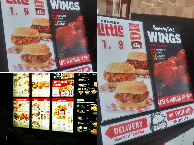 KFC Menu