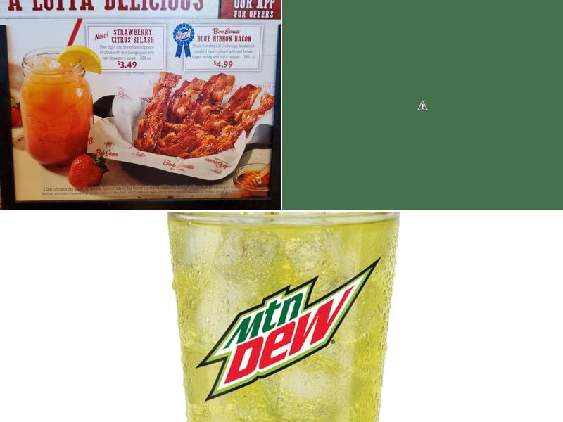 Bob Evans Menu