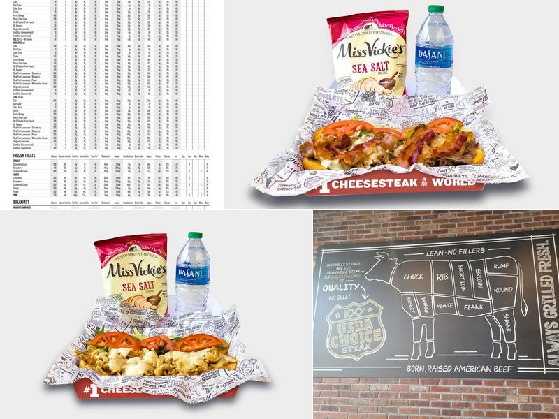 Charleys Cheesesteaks and Wings Menu