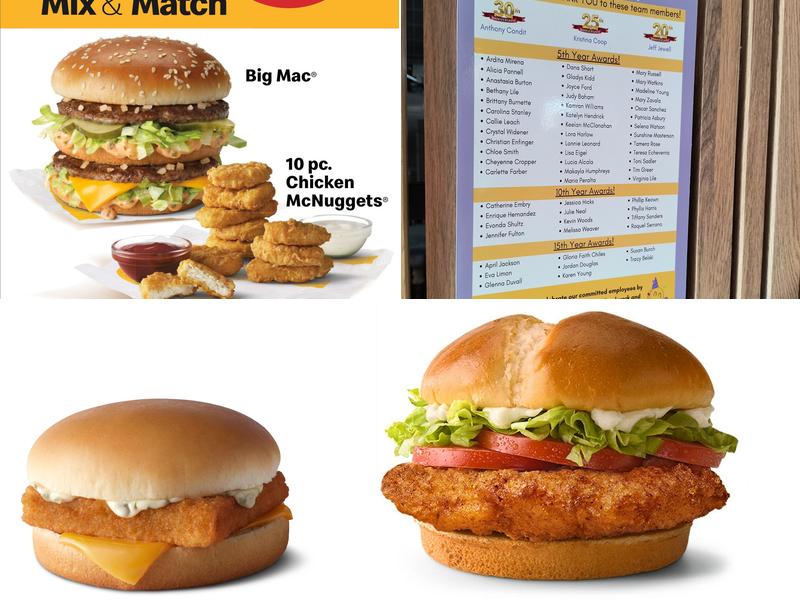 McDonald's Menu