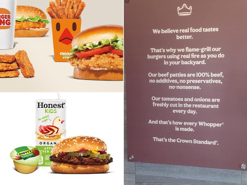 Burger King Menu