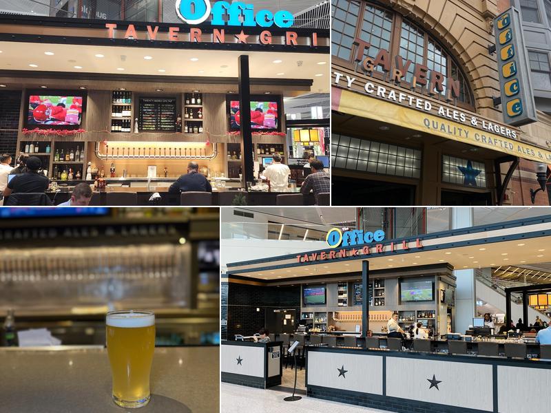 The Office Tavern Grill Post Security, Terminal A, Newark Airport, Newark
