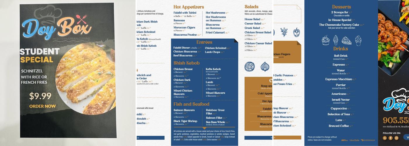 Doybox Menu