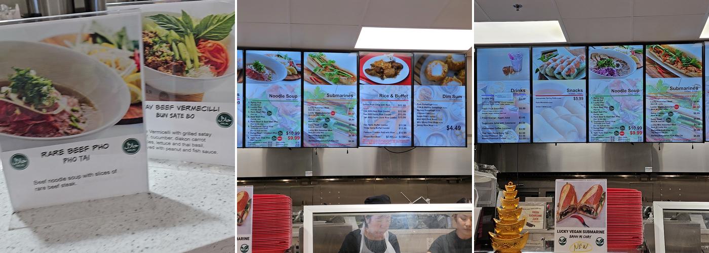 Gourmet Kitchen Menu