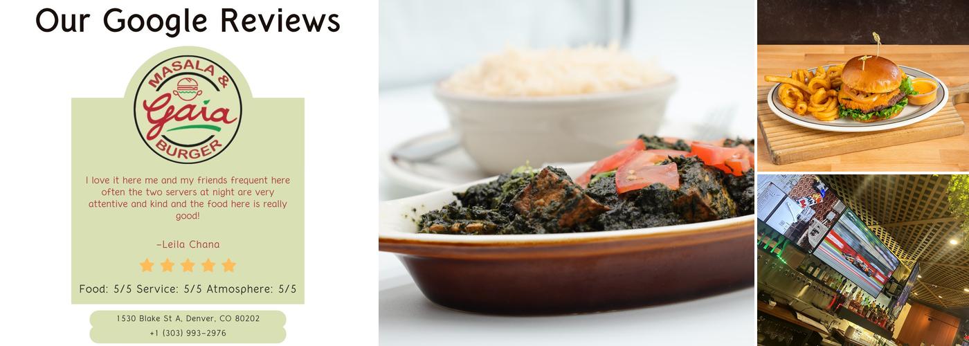 GAIA MASALA & BURGER LODO