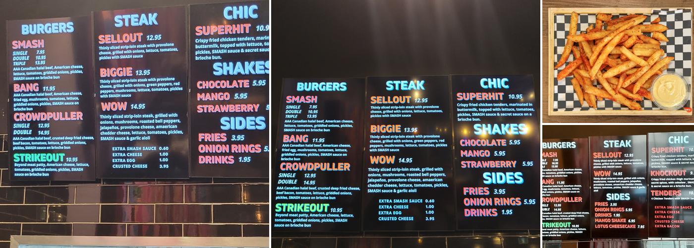 SMASH Menu