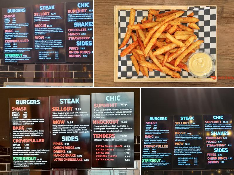 SMASH Menu