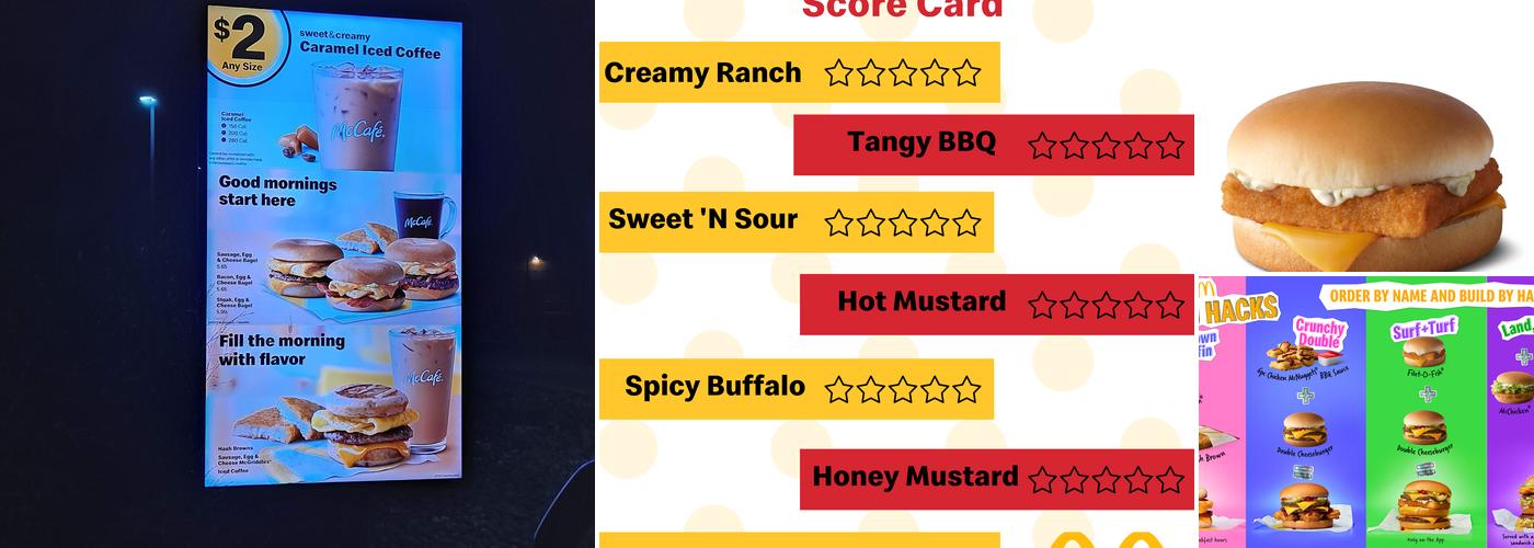 McDonald's Menu