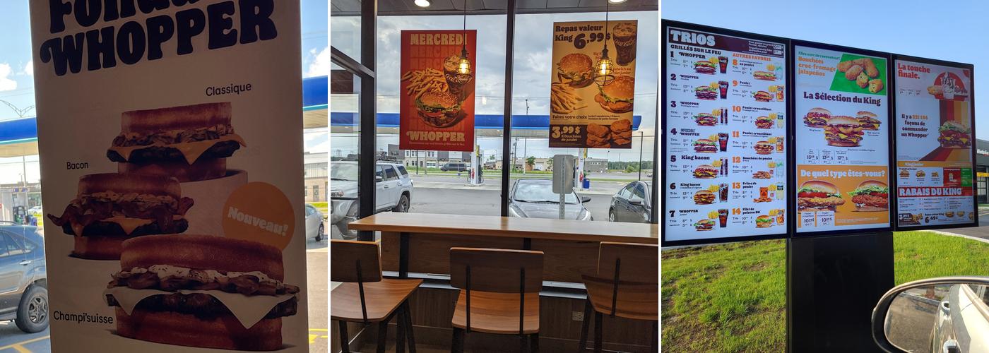 Burger King Menu