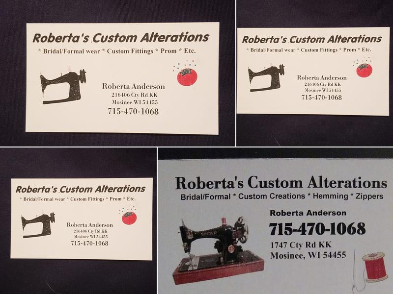 Roberta's Custom Alterations