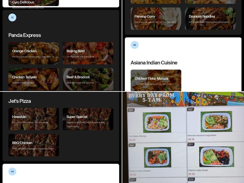 Corner Kitchen Menu