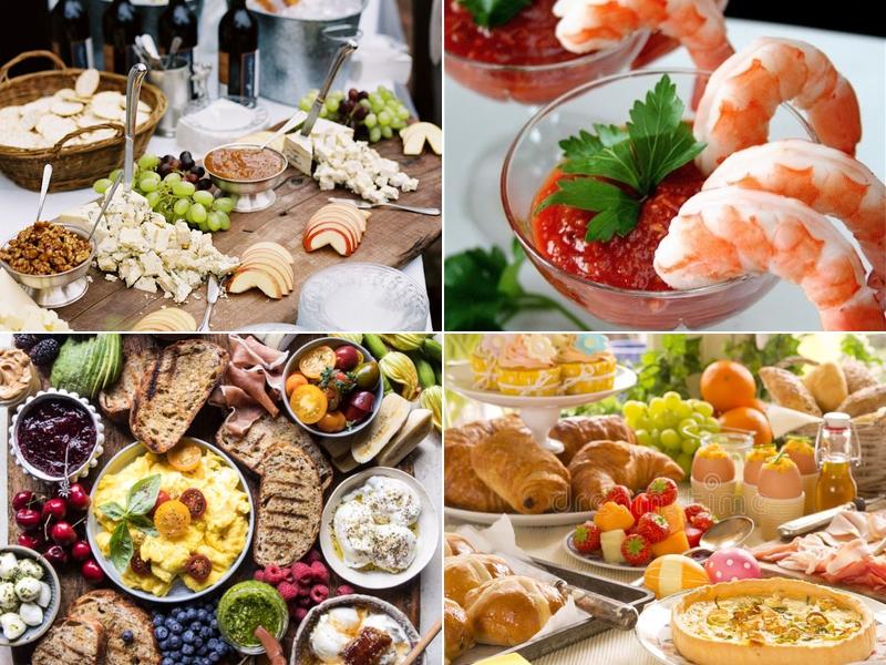 Tee Time Catering Menu