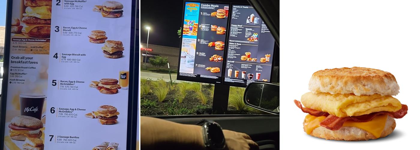 McDonald's Menu