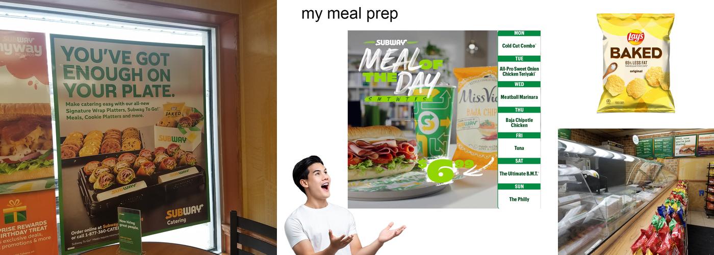 Subway Menu