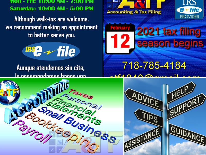 A&TF: Accounting & Tax Filing