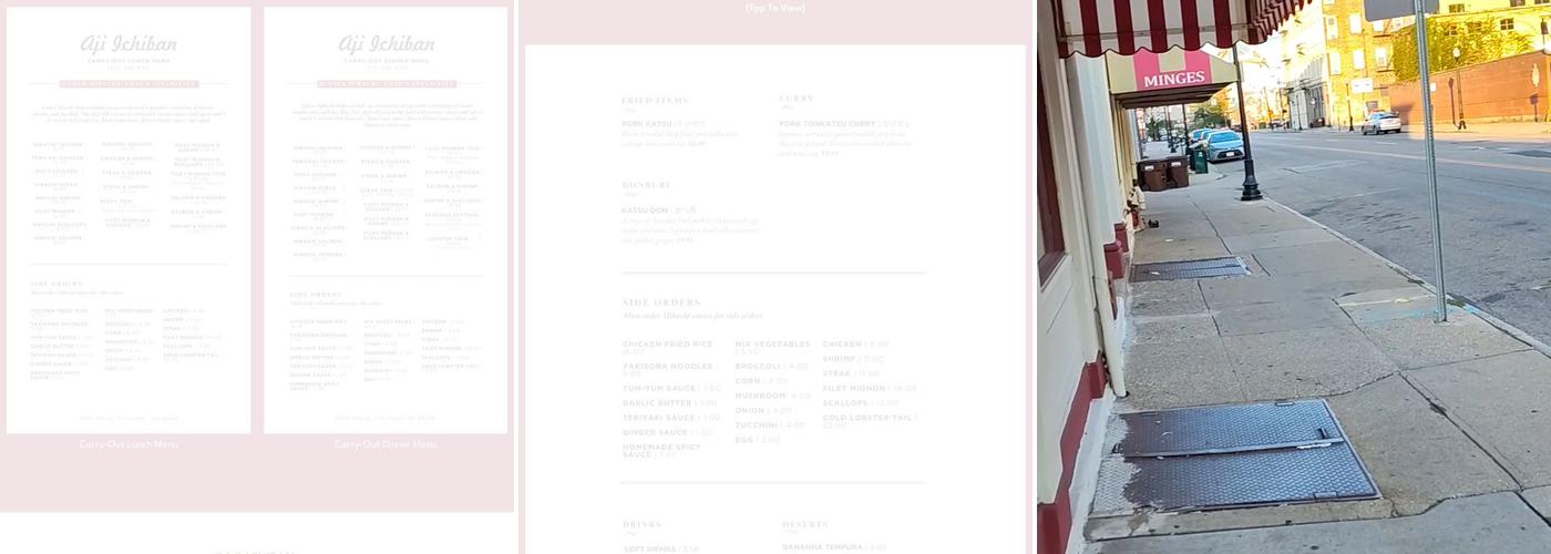 Aji Ichiban Menu