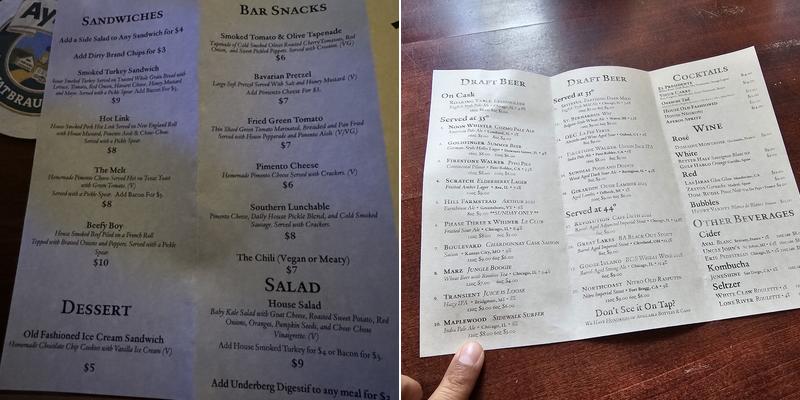 BT Foods (Beer Temple Kitchen) Menu