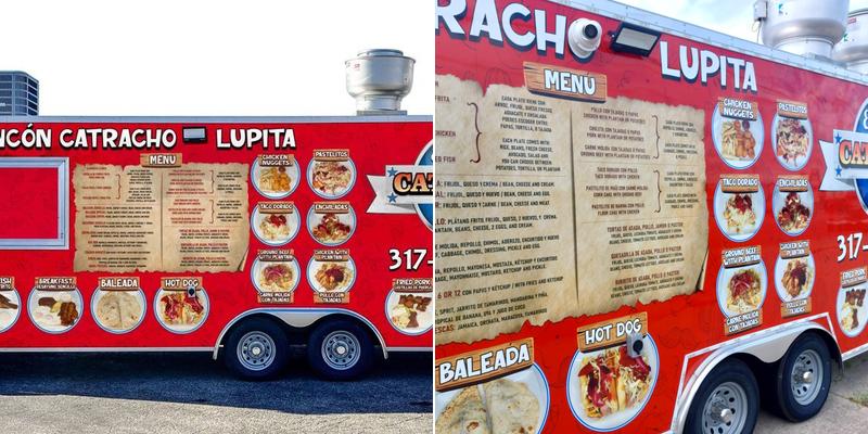 El Rincón Catracho Lupita Menu