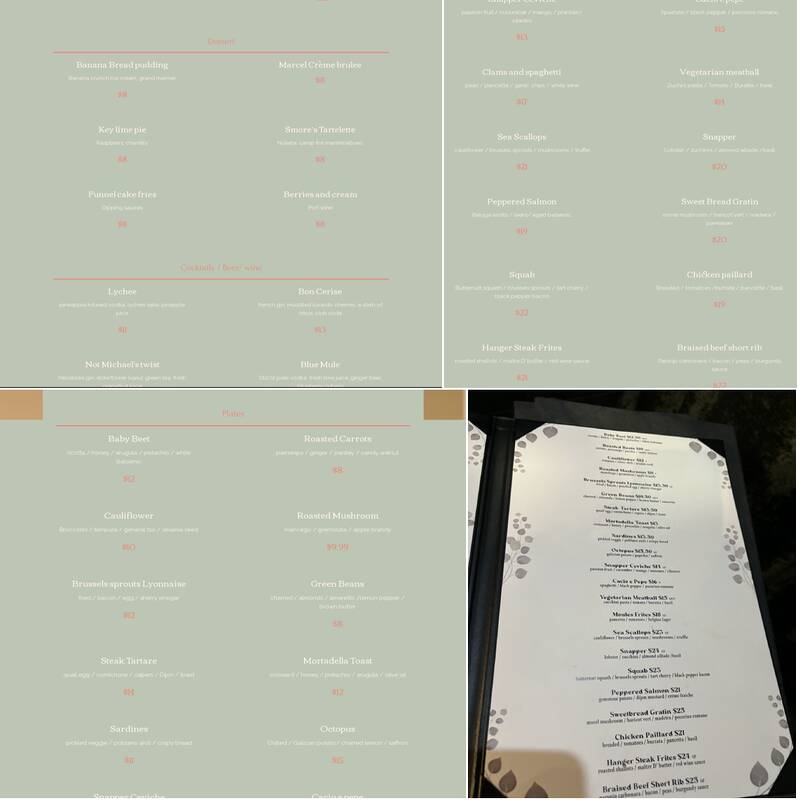 Marcel DW, Sarasota Menu, Reviews (51), Photos (19) Restaurantji