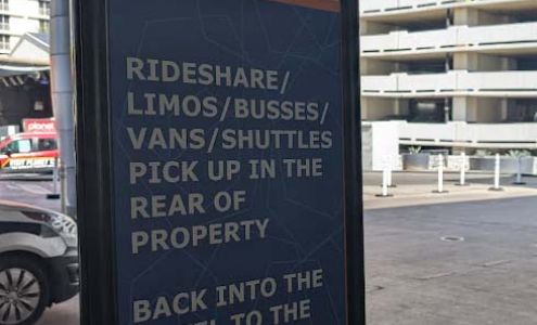 Rideshare Lot at The LINQ Las Vegas Hotel + Experience