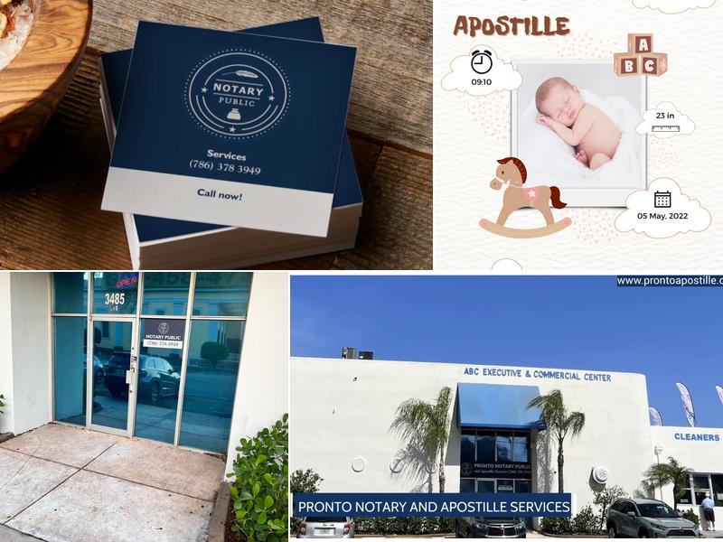 PRONTO NOTARY PUBLIC and Apostille services