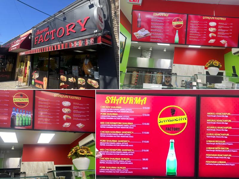 Shaurma Factory Menu