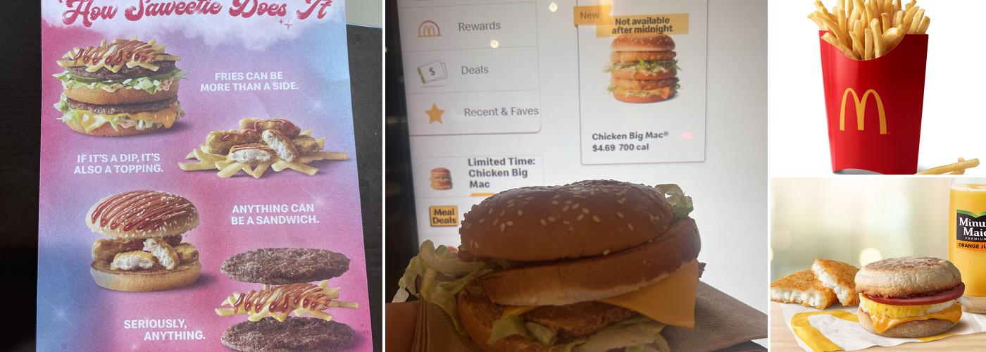 McDonald's Menu