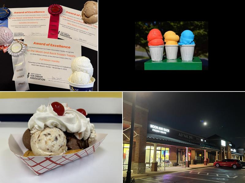 To the Moon and Back Frozen Treats