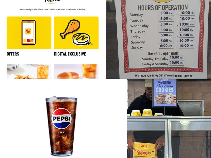 Bojangles Menu