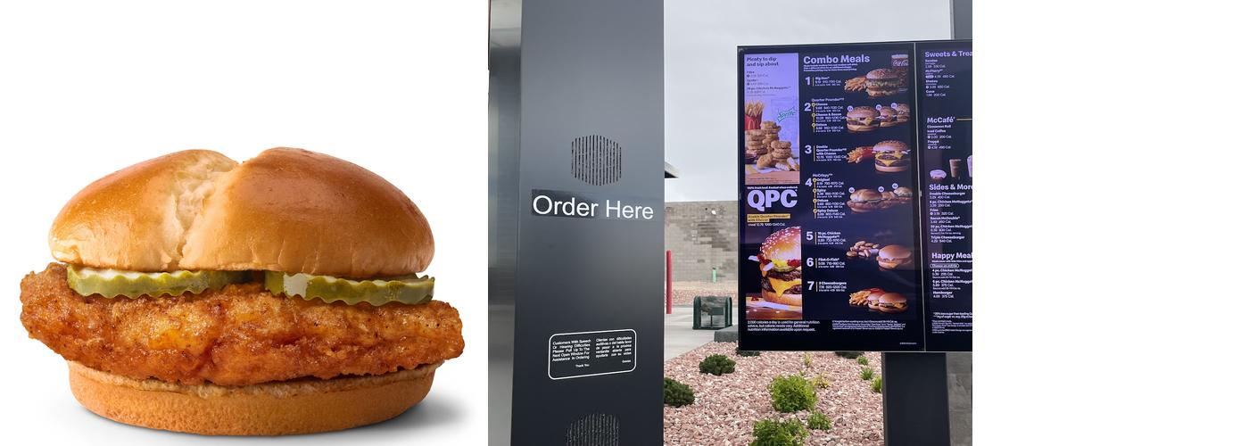 McDonald's Menu