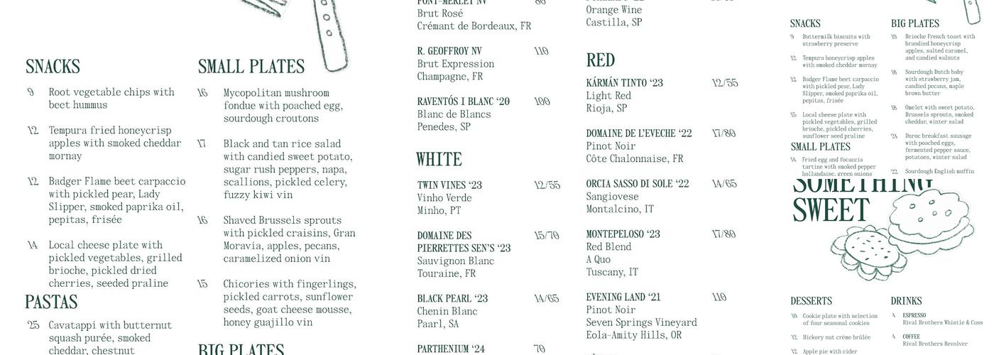 Kiddo Menu