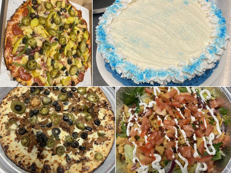 Fresh Pizzas And Cream