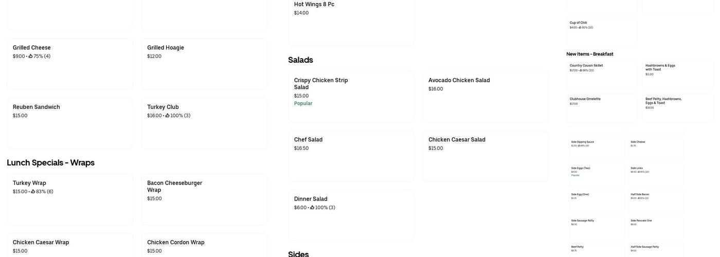 Eddy's Phillys & Cheesesteaks Menu