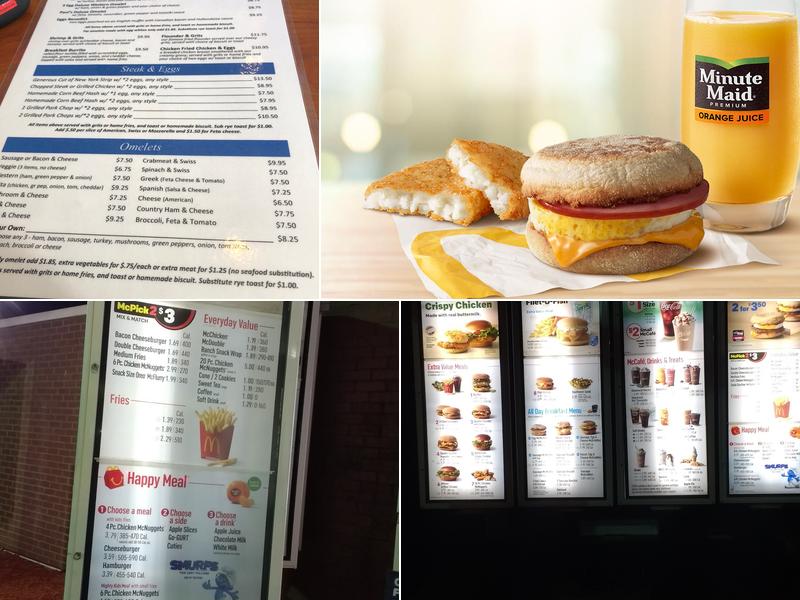 McDonald's Menu
