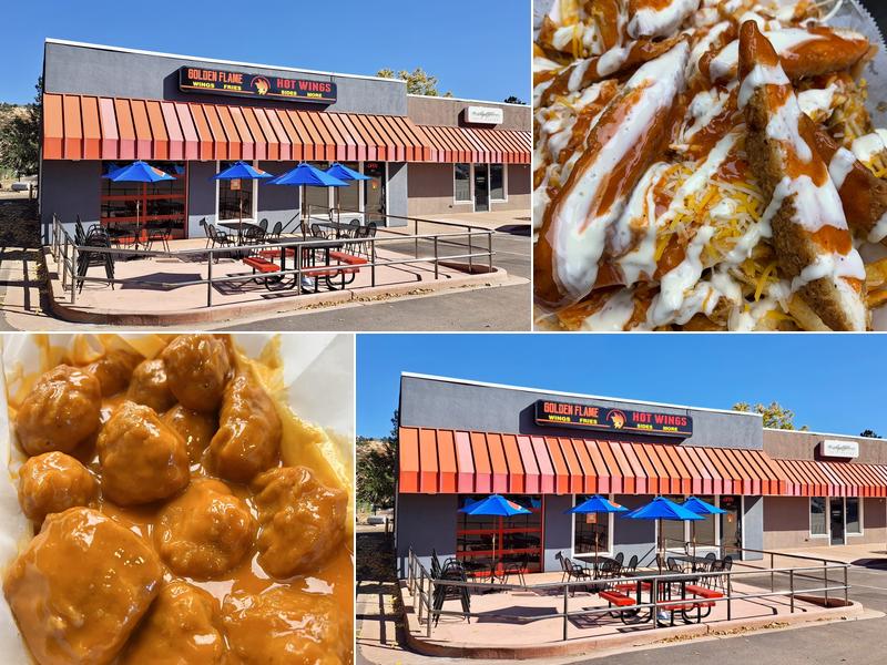 Golden Flame Hot Wings