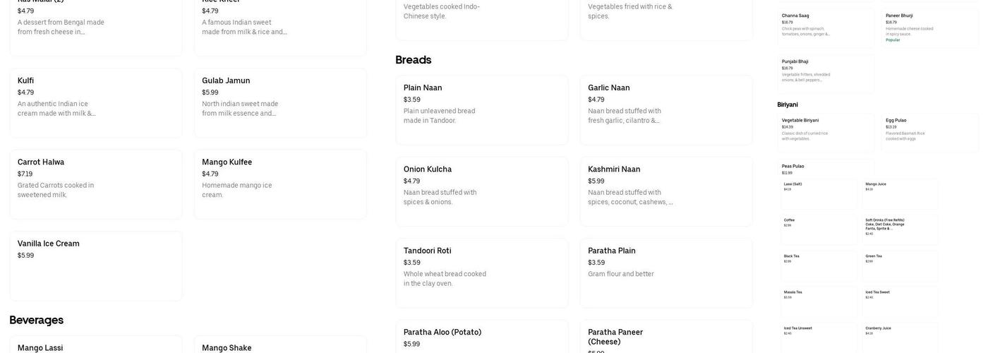 Jack's Donuts Menu