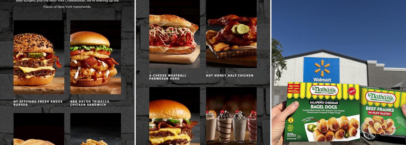 Nathan's Famous of Merrick Menu